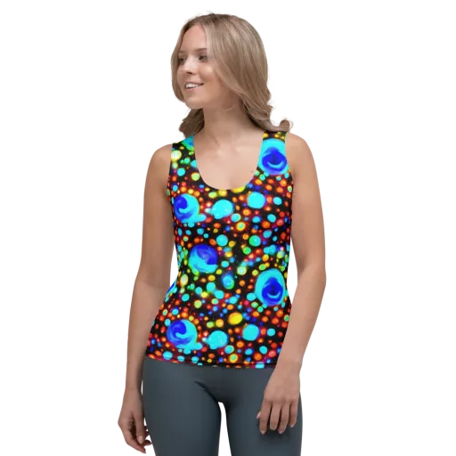 Prismatic Orbits on a Women's Tank Top