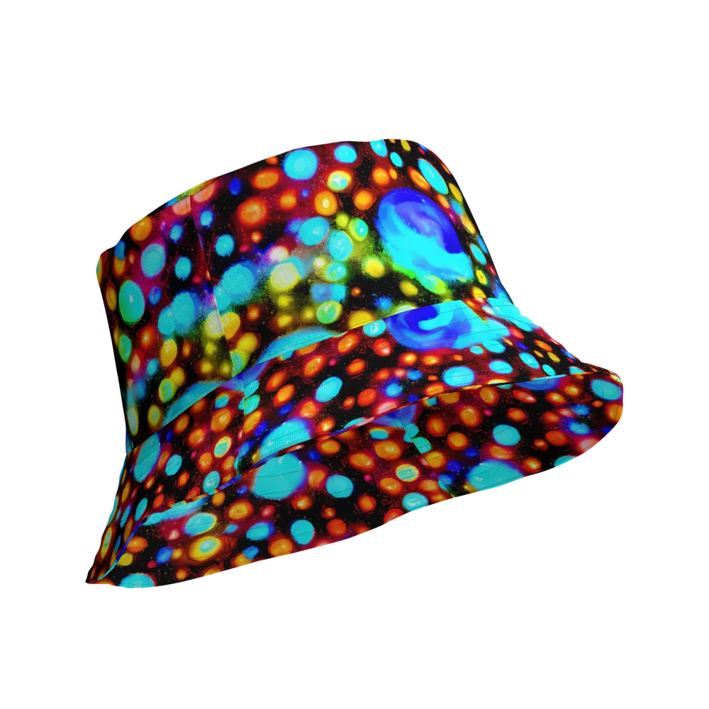 Prismatic Orbits on Reversible Bucket Hat — Product details Outside