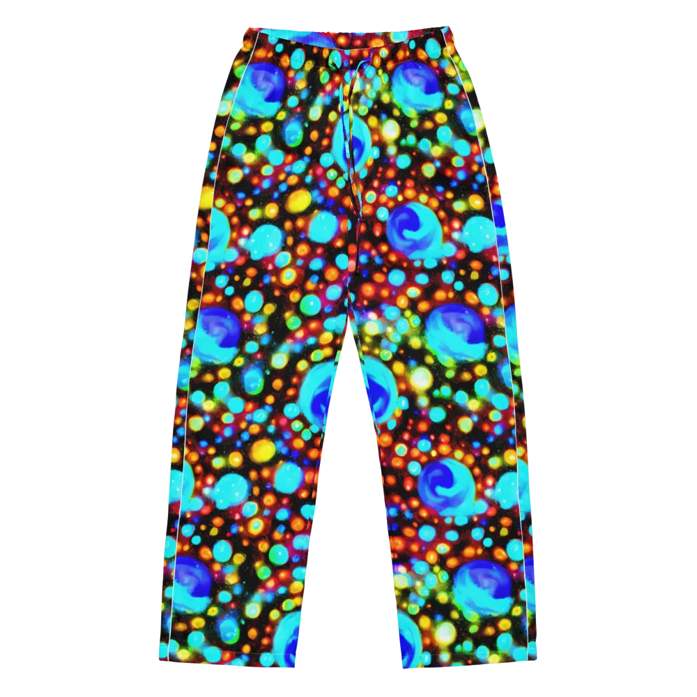 Prismatic Orbits on Women's Pajama Pants — Front