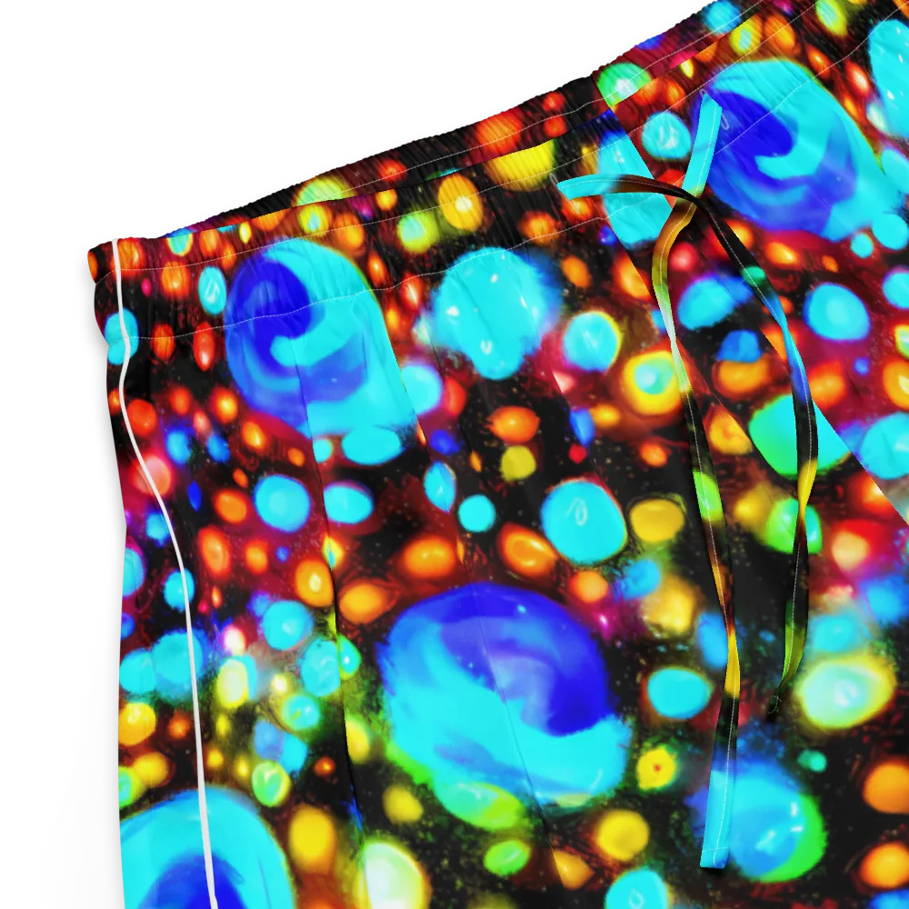 Prismatic Orbits on Women's Pajama Shorts — Product details