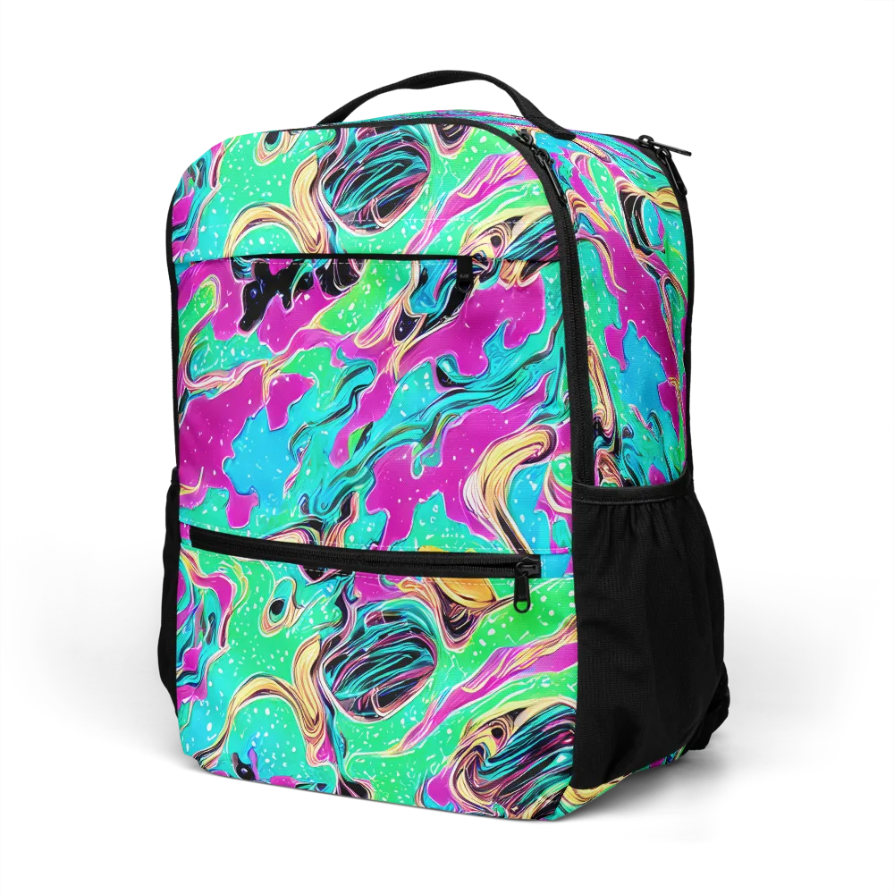 Meltwater Riot on Utility Backpack — Left Front