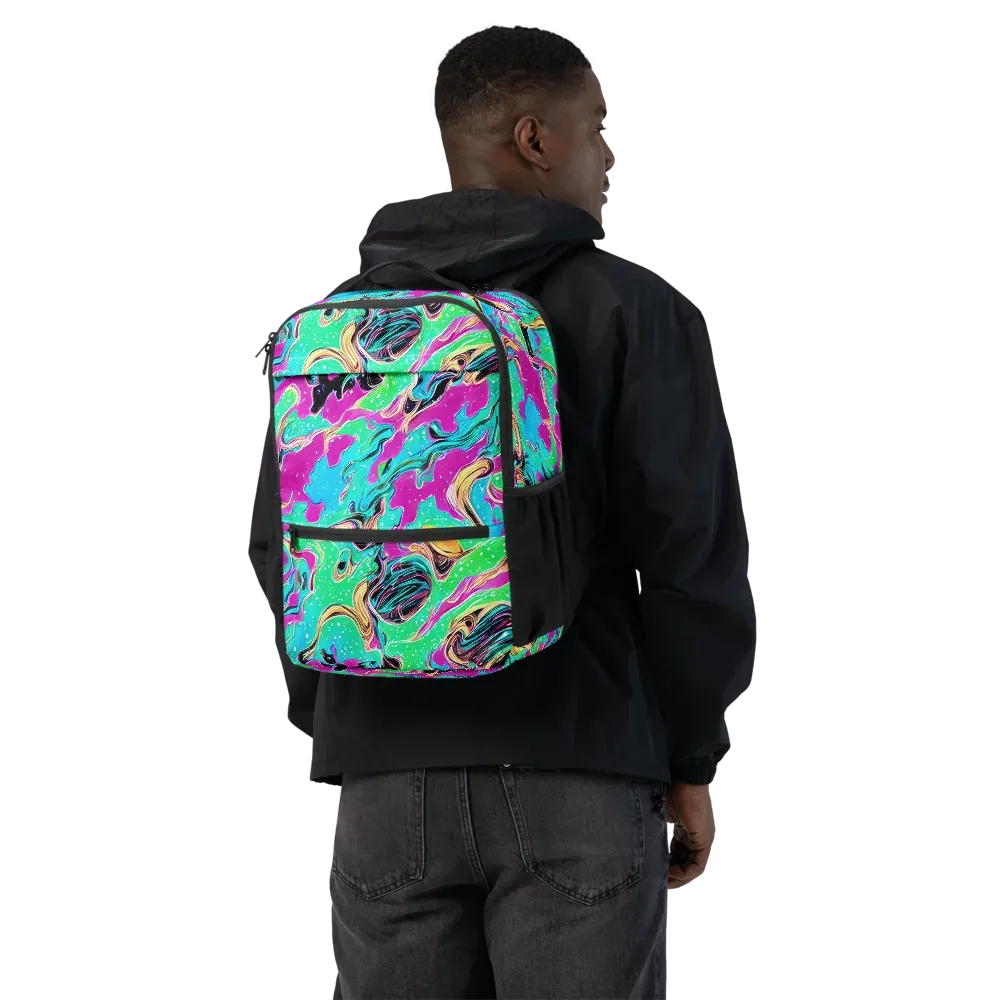 Meltwater Riot on Utility Backpack — Back
