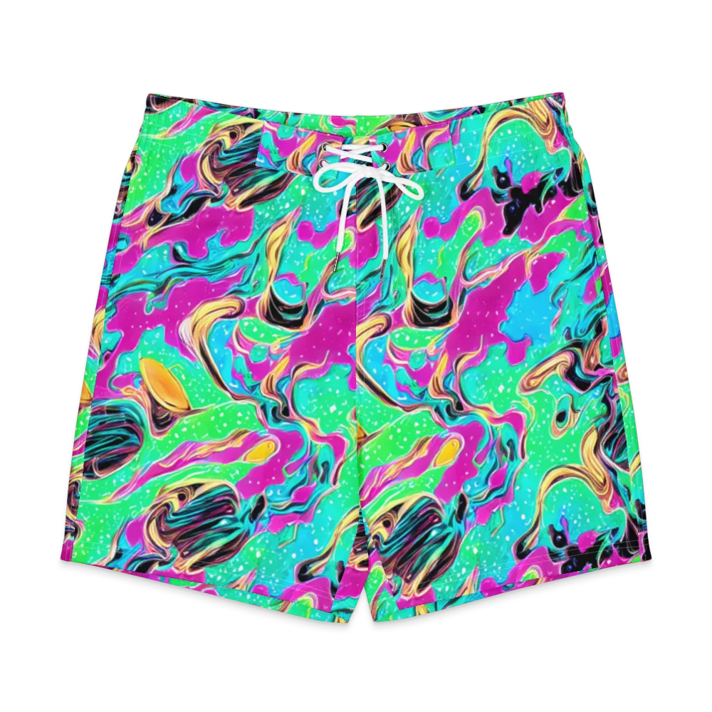Meltwater Riot on Men's Board Shorts — Front