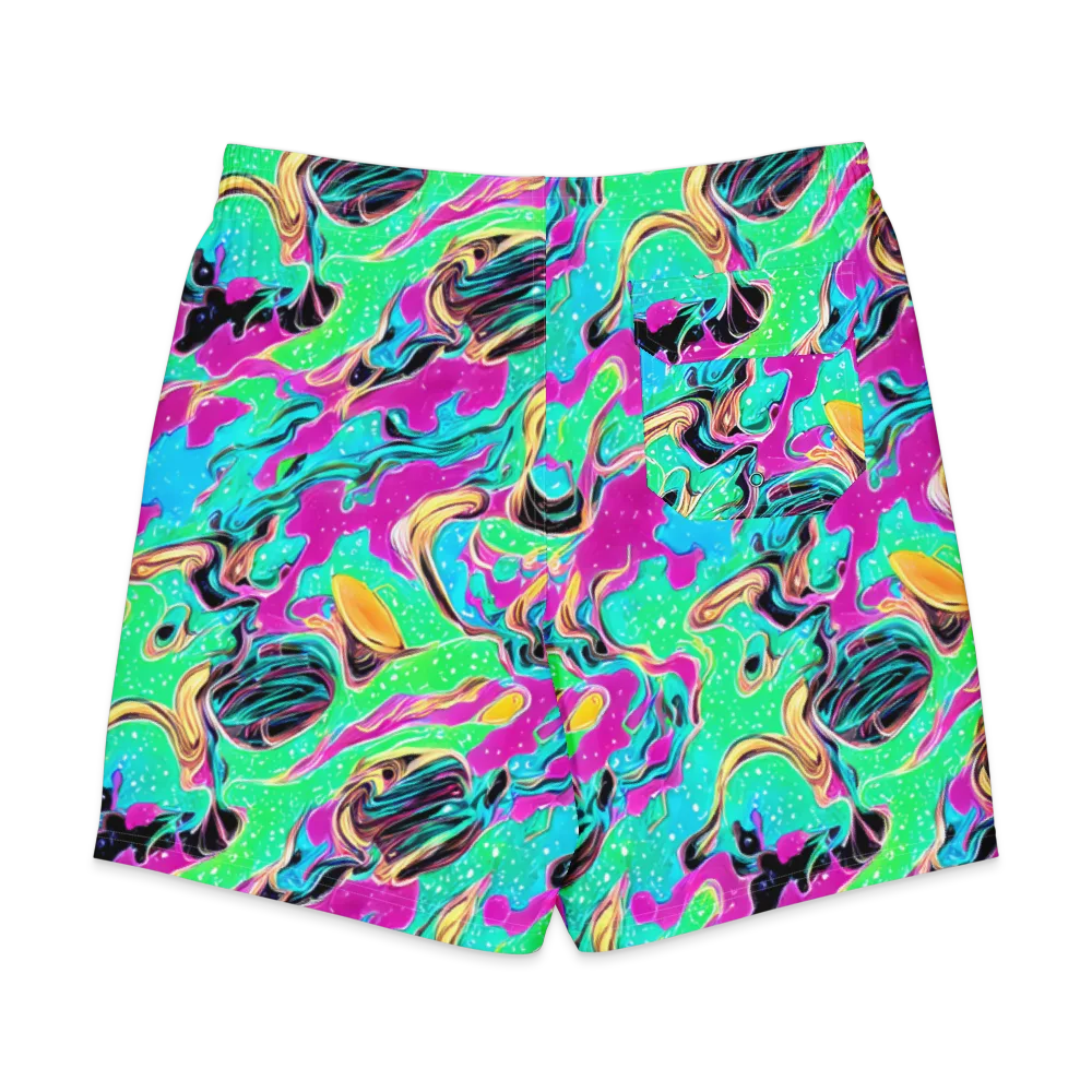 Meltwater Riot on Men's Board Shorts — Back