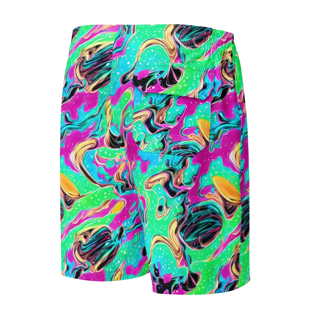 Meltwater Riot on Men's Board Shorts — Back