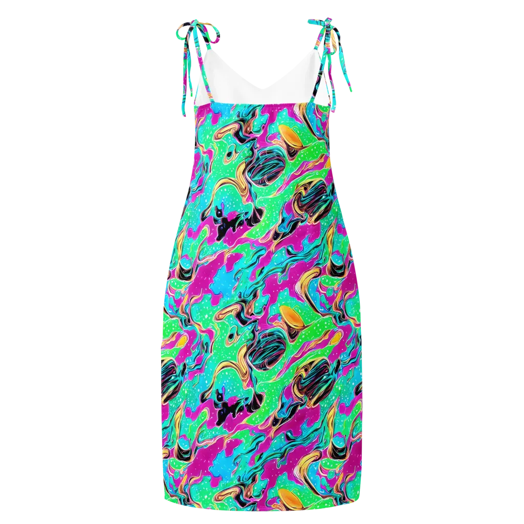 Meltwater Riot on Slip Dress — Back