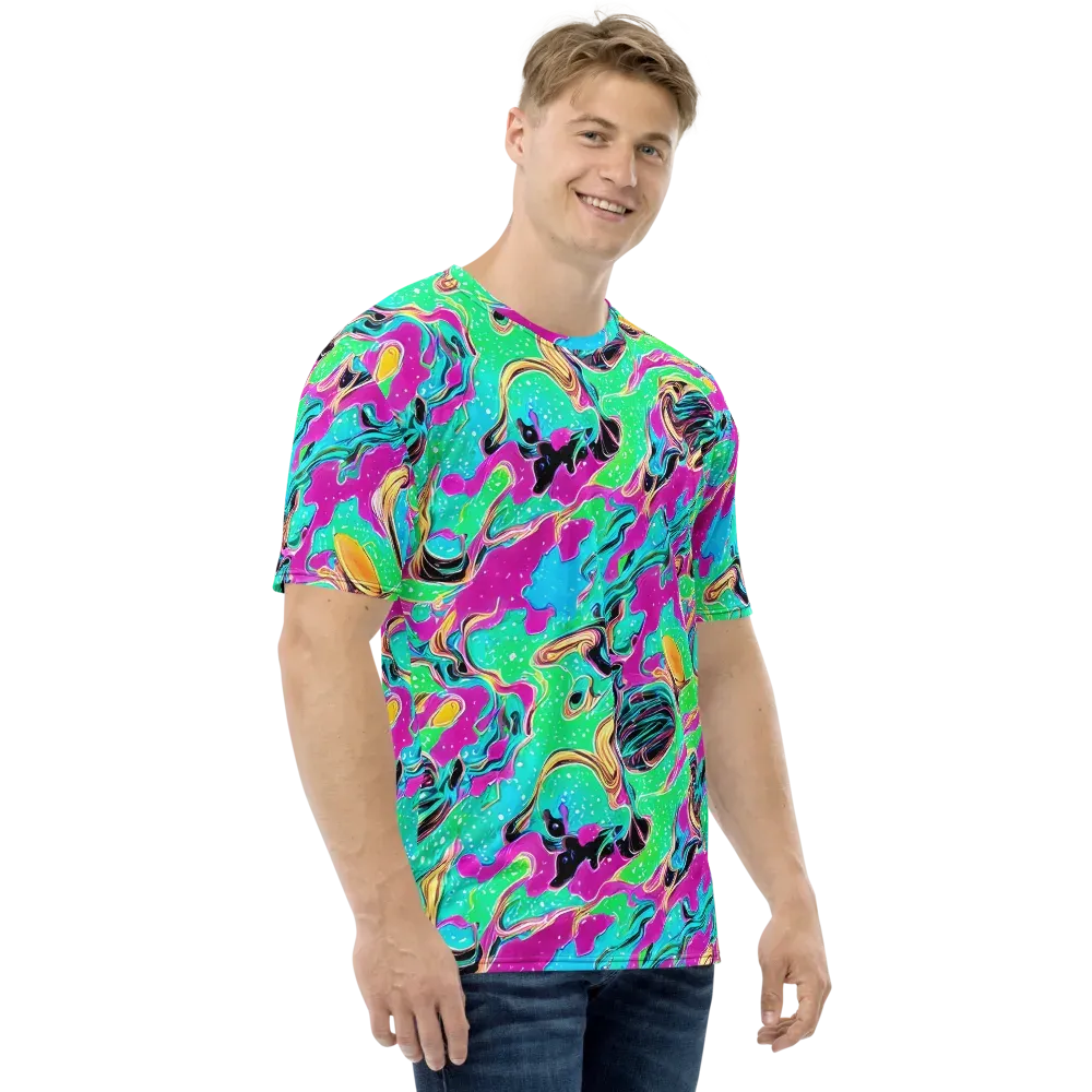 Meltwater Riot on Men's Crew Neck T-Shirt — Right