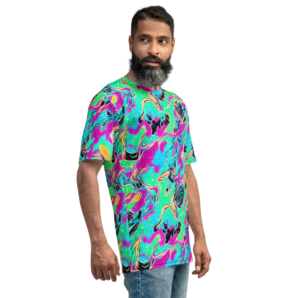 Meltwater Riot on Men's Crew Neck T-Shirt — Right