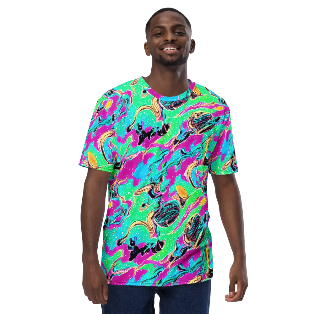 Meltwater Riot on Men's Crew Neck T-Shirt — Front