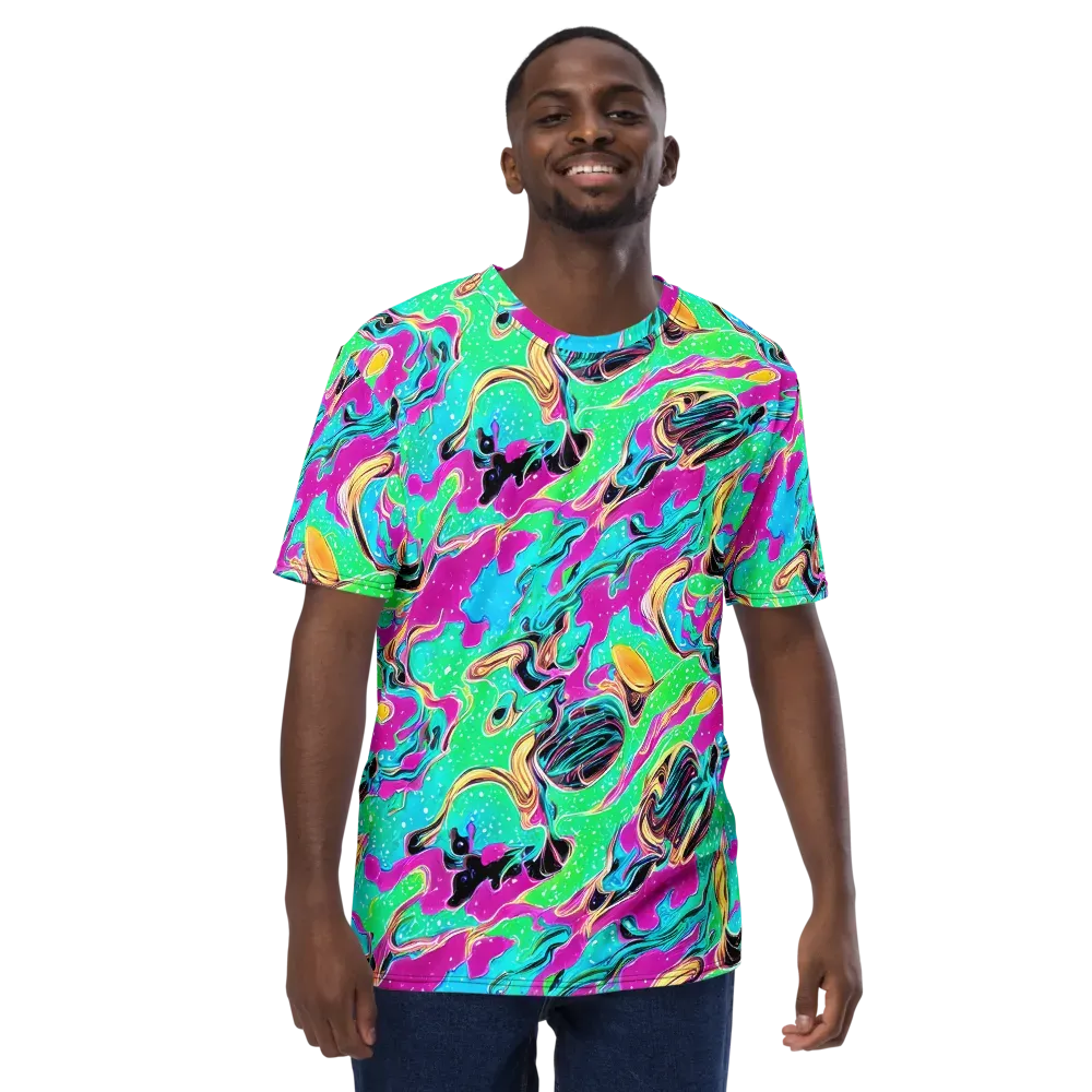 Meltwater Riot on Men's Crew Neck T-Shirt — Front