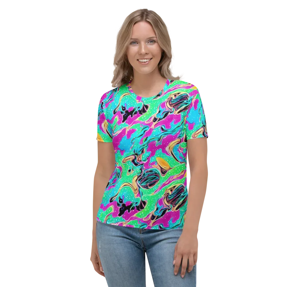 Meltwater Riot on Women's Crew Neck T-Shirt — Front