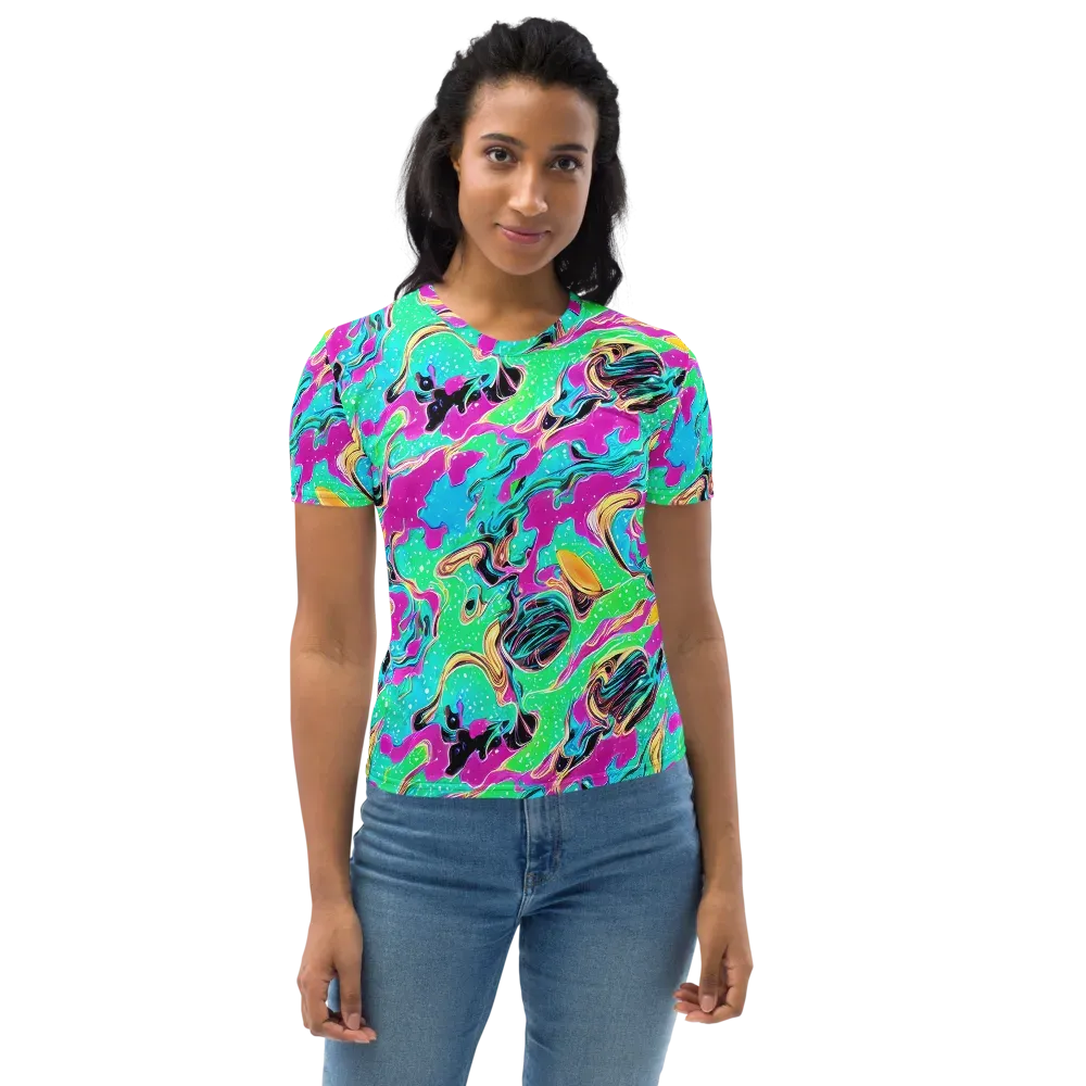 Meltwater Riot on Women's Crew Neck T-Shirt — Front