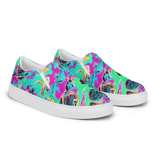 Meltwater Riot on a Men's Slip-On Canvas Shoes