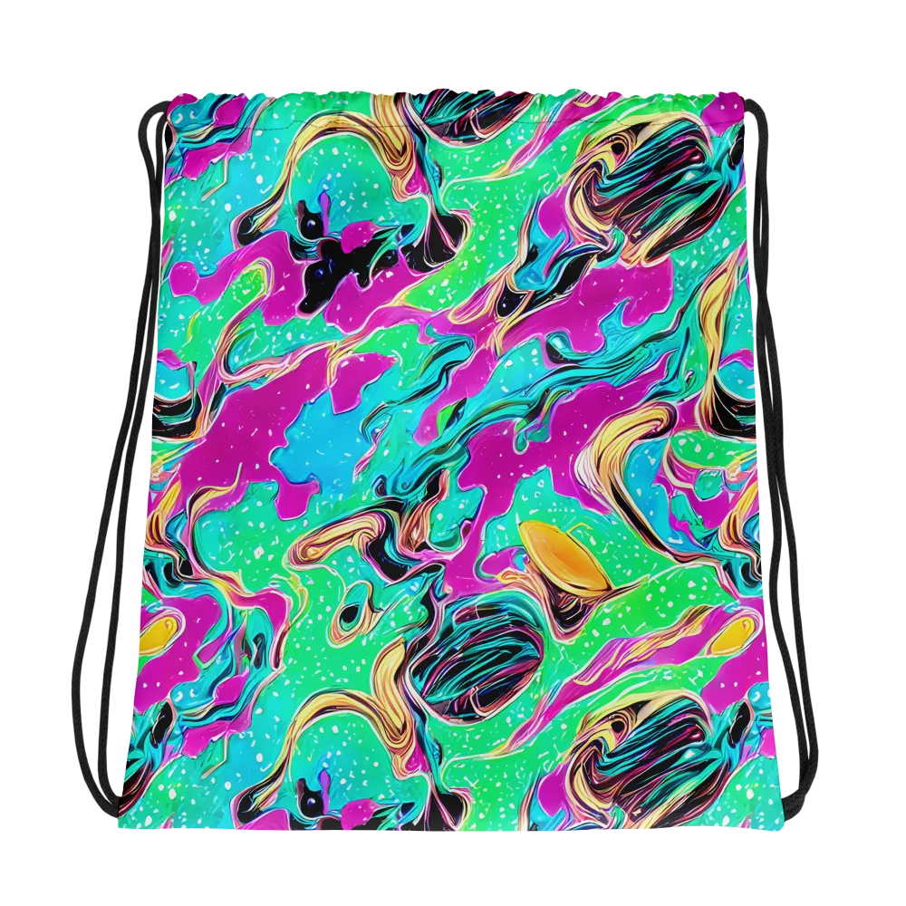 Meltwater Riot on Drawstring Bag — Photo