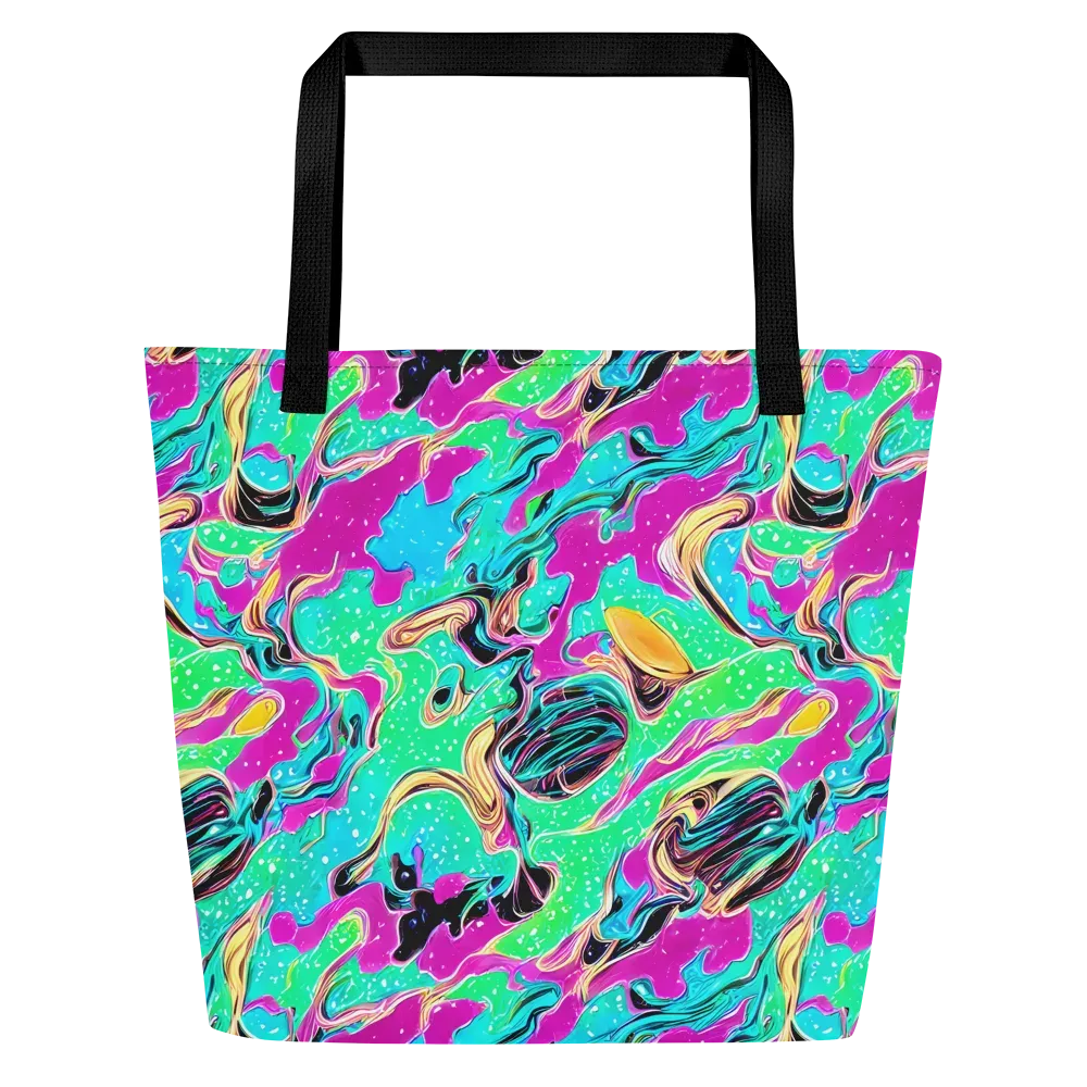 Meltwater Riot on Large Tote Bag W/ Pocket — Front