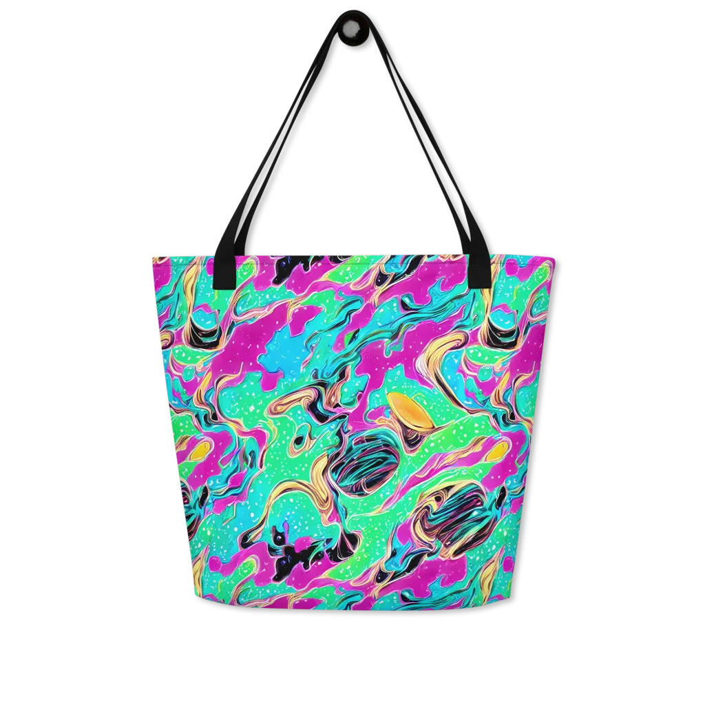 Meltwater Riot on Large Tote Bag W/ Pocket — Front