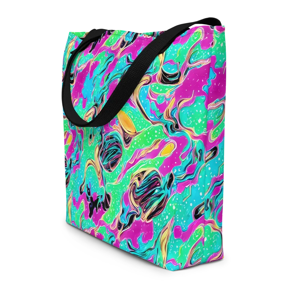 Meltwater Riot on Large Tote Bag W/ Pocket — Front