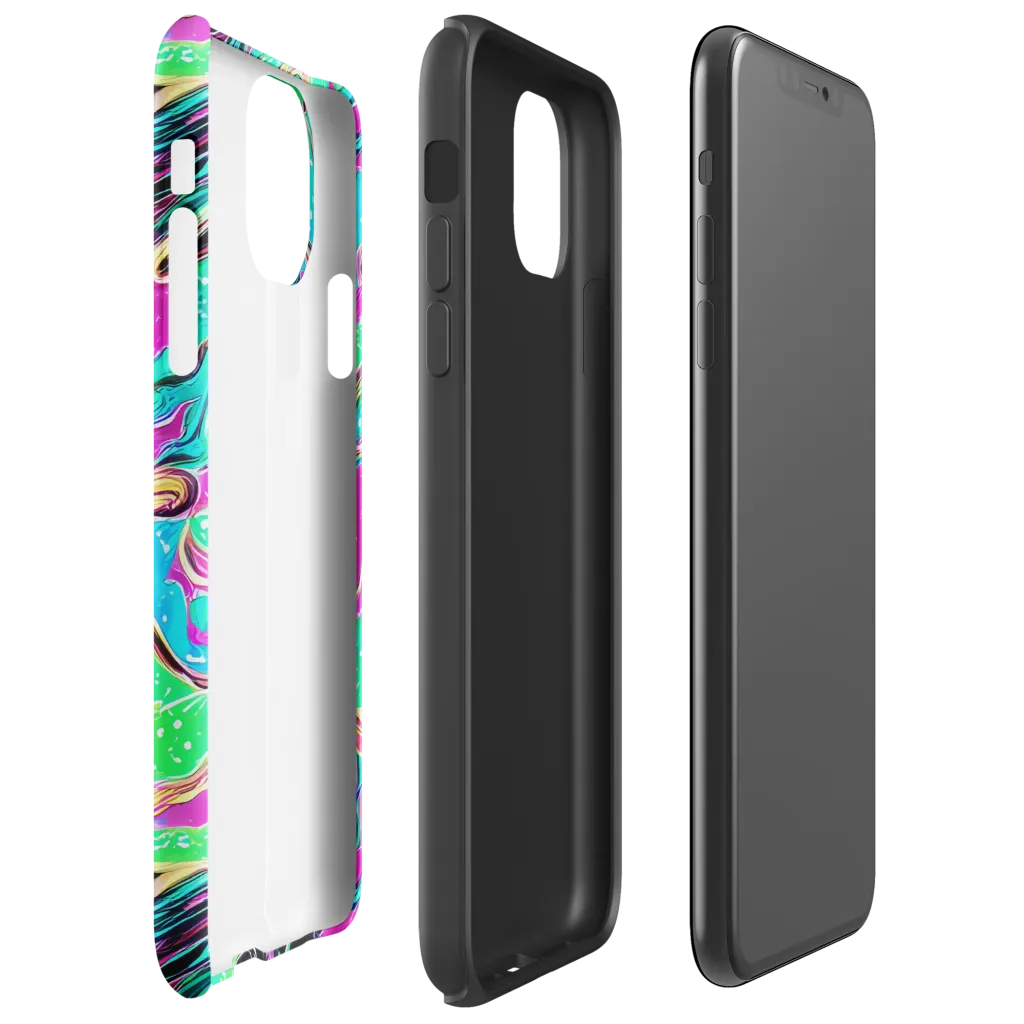 Meltwater Riot on Tough Case for iPhone® — Right