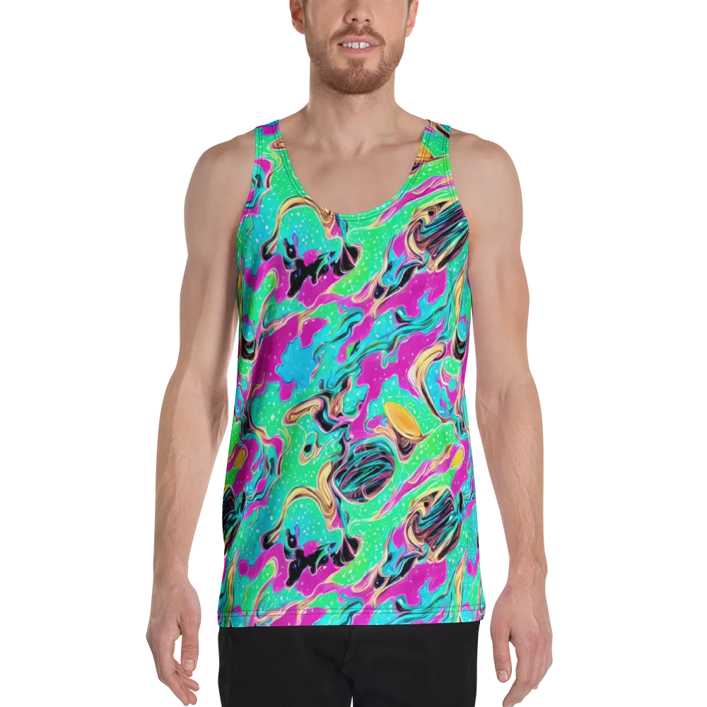 Meltwater Riot on Men's Tank Top — Front