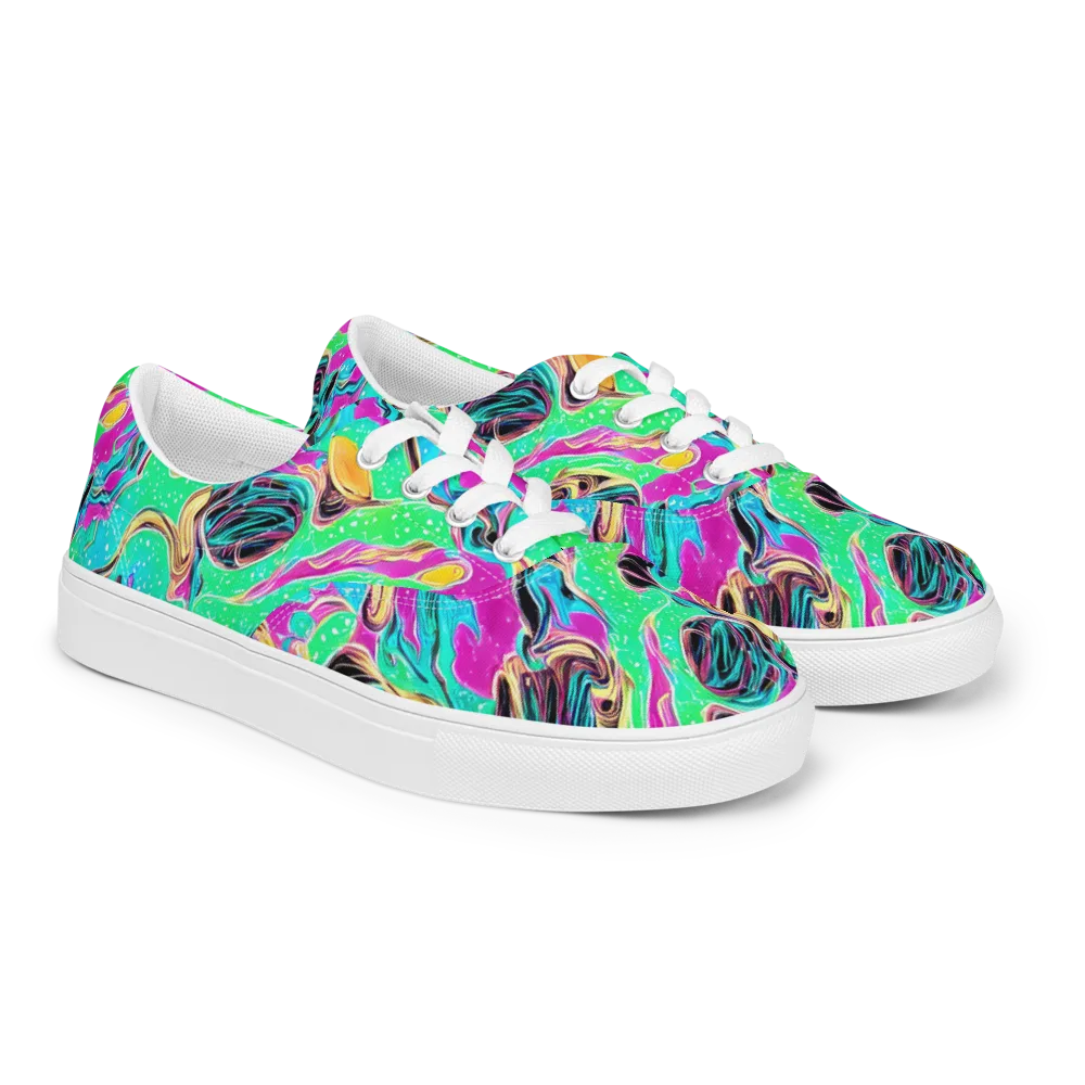 Meltwater Riot on Men's Lace-Up Canvas Shoes — Right Front