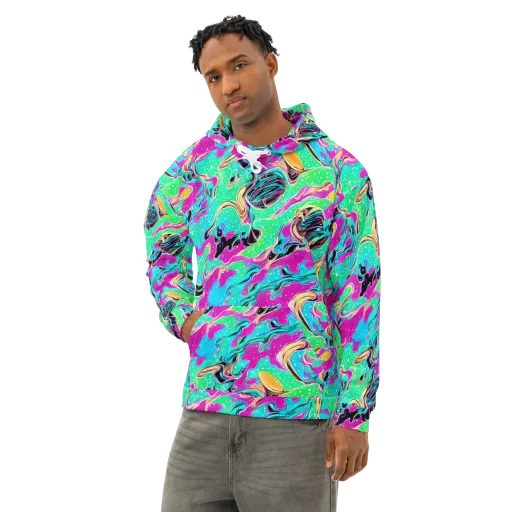 Meltwater Riot on a Cotton Hoodie