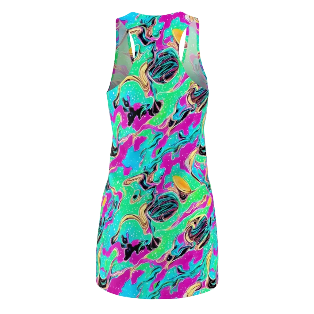 Meltwater Riot on Racerback Dress — Back