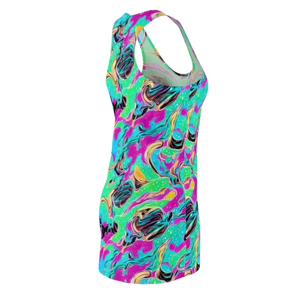 Meltwater Riot on Racerback Dress — Back Side