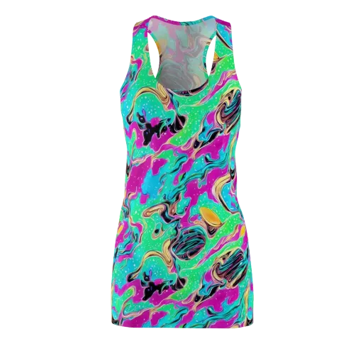 Meltwater Riot on a Racerback Dress