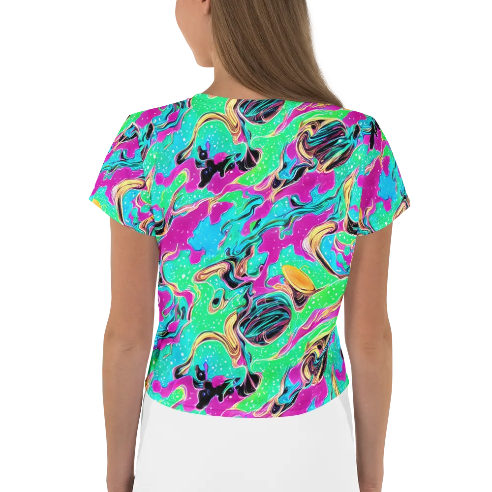 Meltwater Riot on Crop Tee — Back