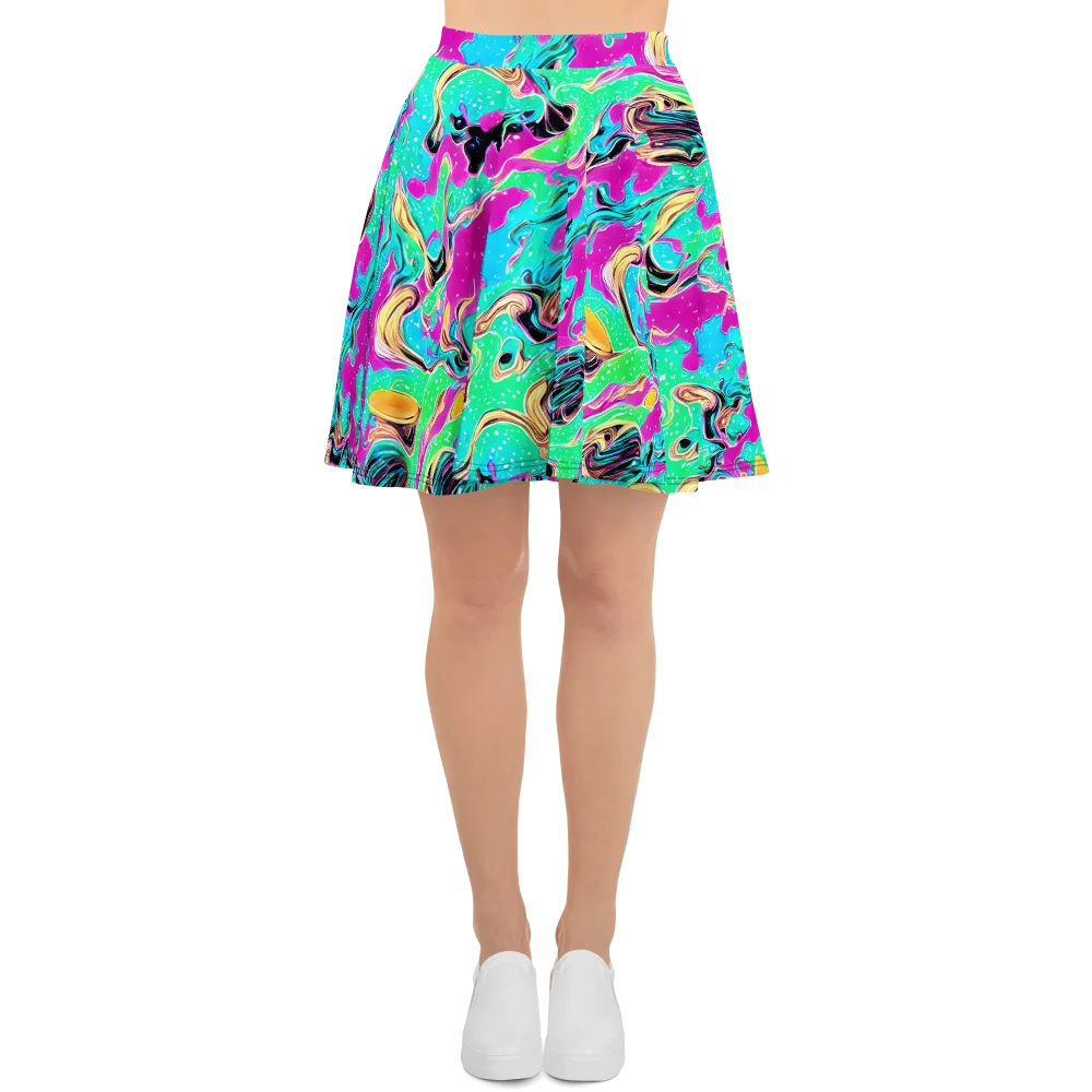 Meltwater Riot on Skater Skirt — Front