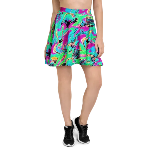 Meltwater Riot on a Skater Skirt