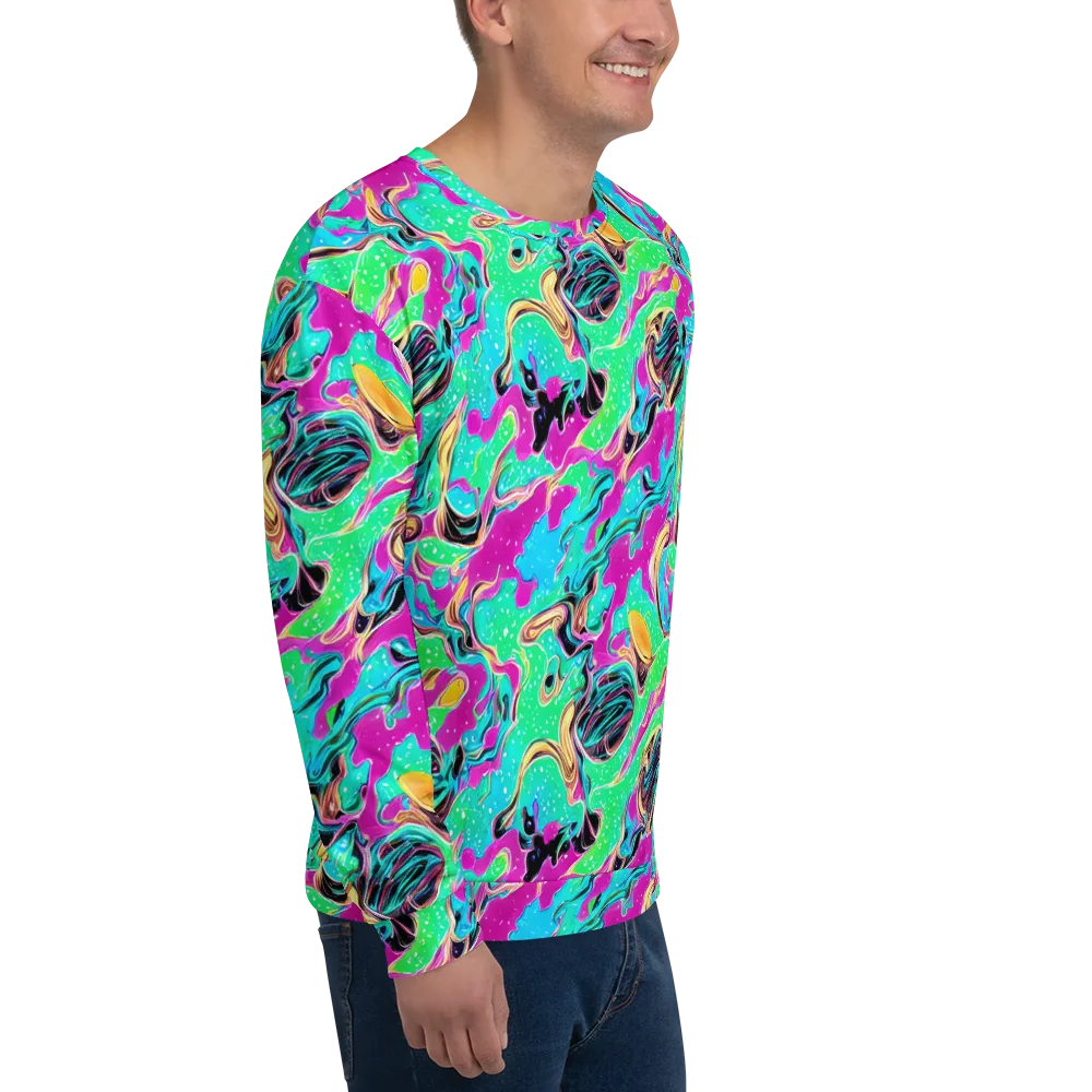 Meltwater Riot on Sweatshirt — Right Front
