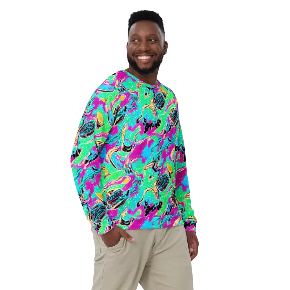 Meltwater Riot on Sweatshirt — Front