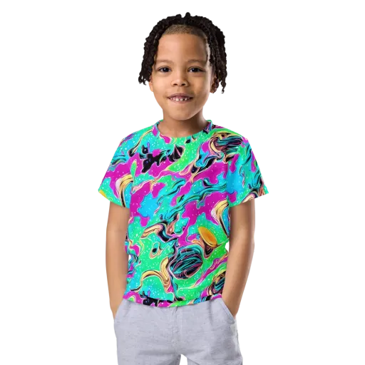 Meltwater Riot on a Kids Crew Neck T-Shirt