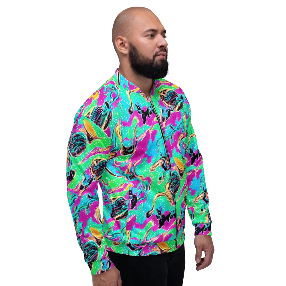 Meltwater Riot on Bomber Jacket — Right
