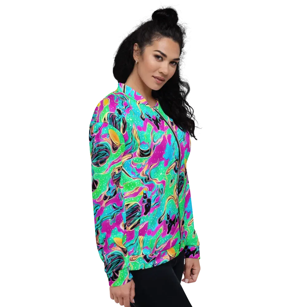 Meltwater Riot on Bomber Jacket — Right