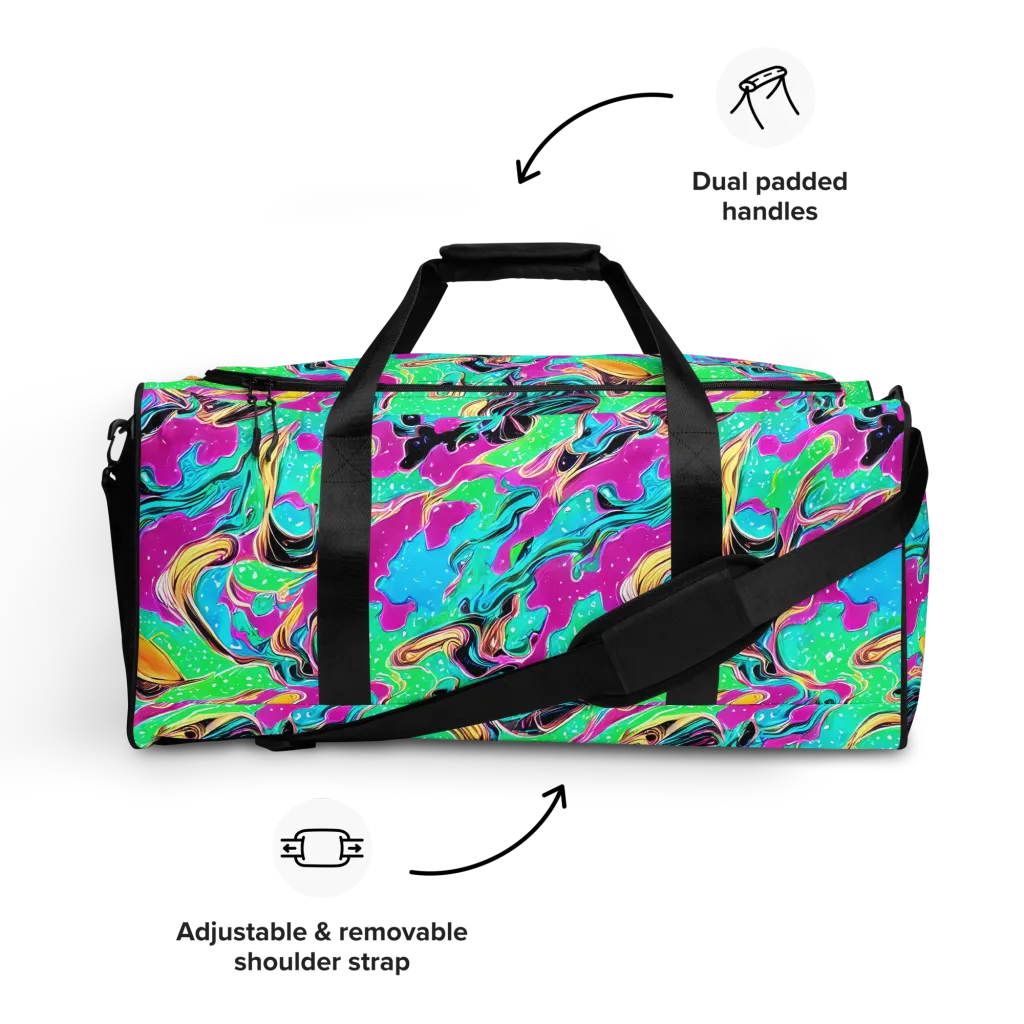 Meltwater Riot on Duffle Bag — Front