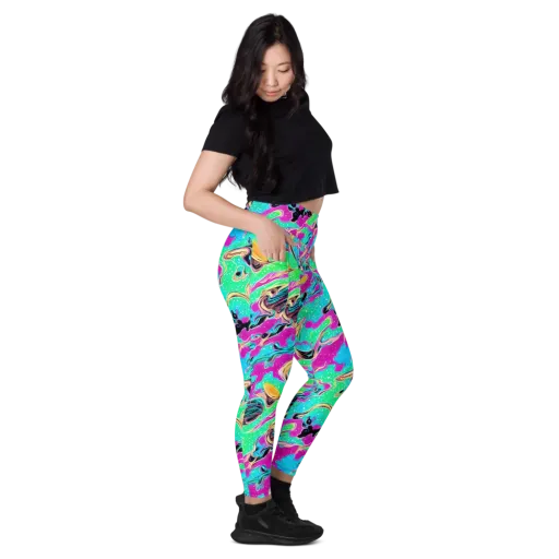 Meltwater Riot on a Leggings with Pockets