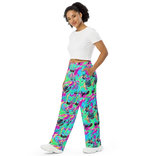 Meltwater Riot on a Wide-Leg Pants