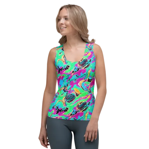 Meltwater Riot on a Women's Tank Top