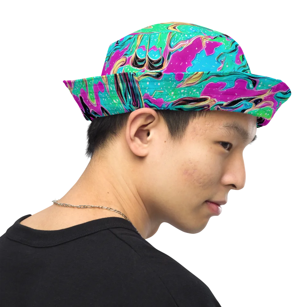 Meltwater Riot on Reversible Bucket Hat — Right Outside