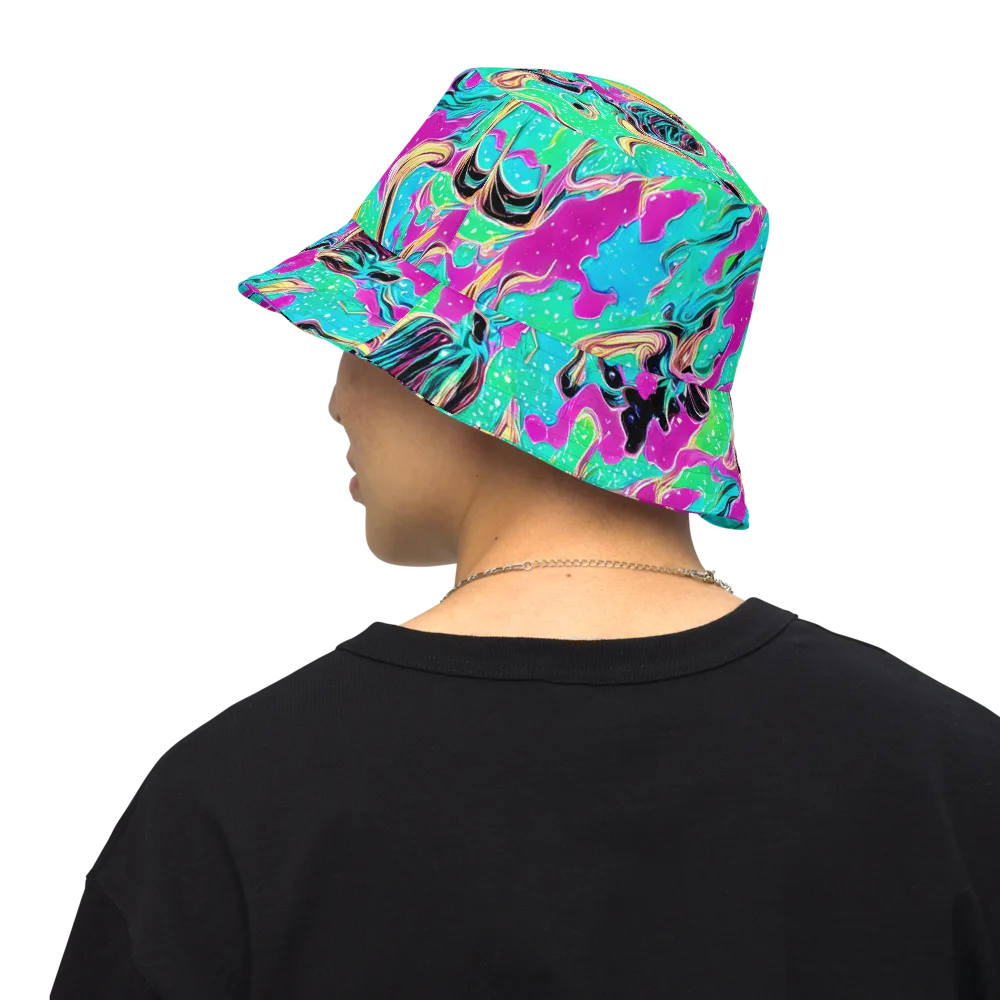Meltwater Riot on Reversible Bucket Hat — Back Inside
