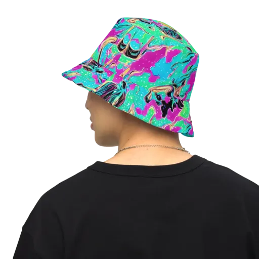 Meltwater Riot on a Reversible Bucket Hat