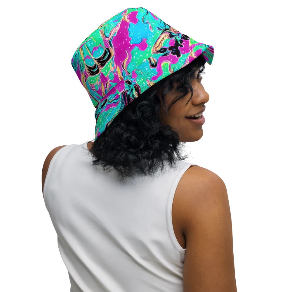 Meltwater Riot on Reversible Bucket Hat — Right Outside
