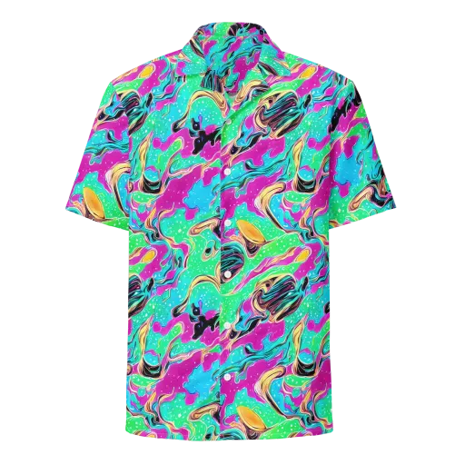 Meltwater Riot on a Button Shirt
