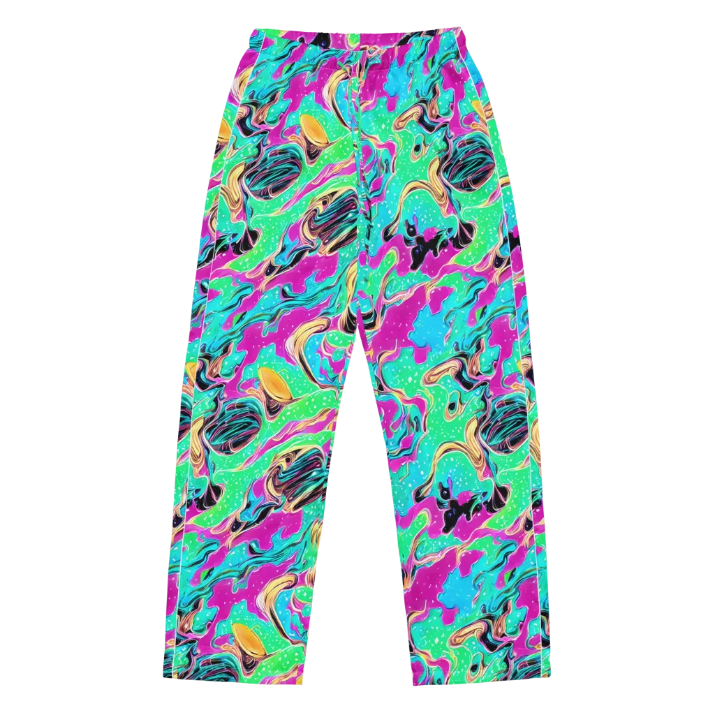 Meltwater Riot on Women's Pajama Pants — Front