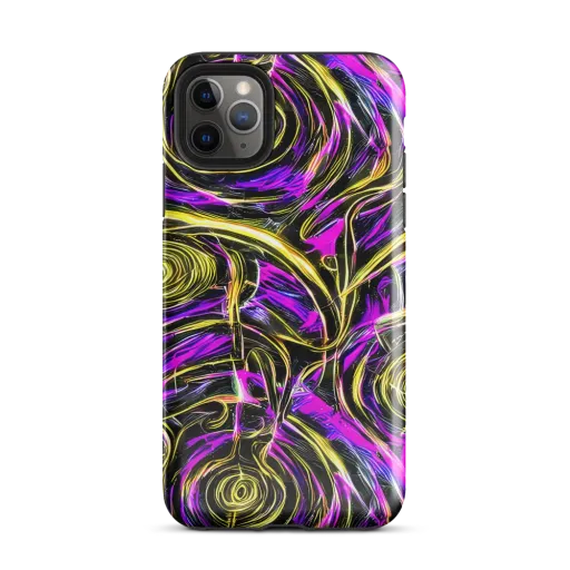 Ultraviolet Whirl on a Tough Case for iPhone®