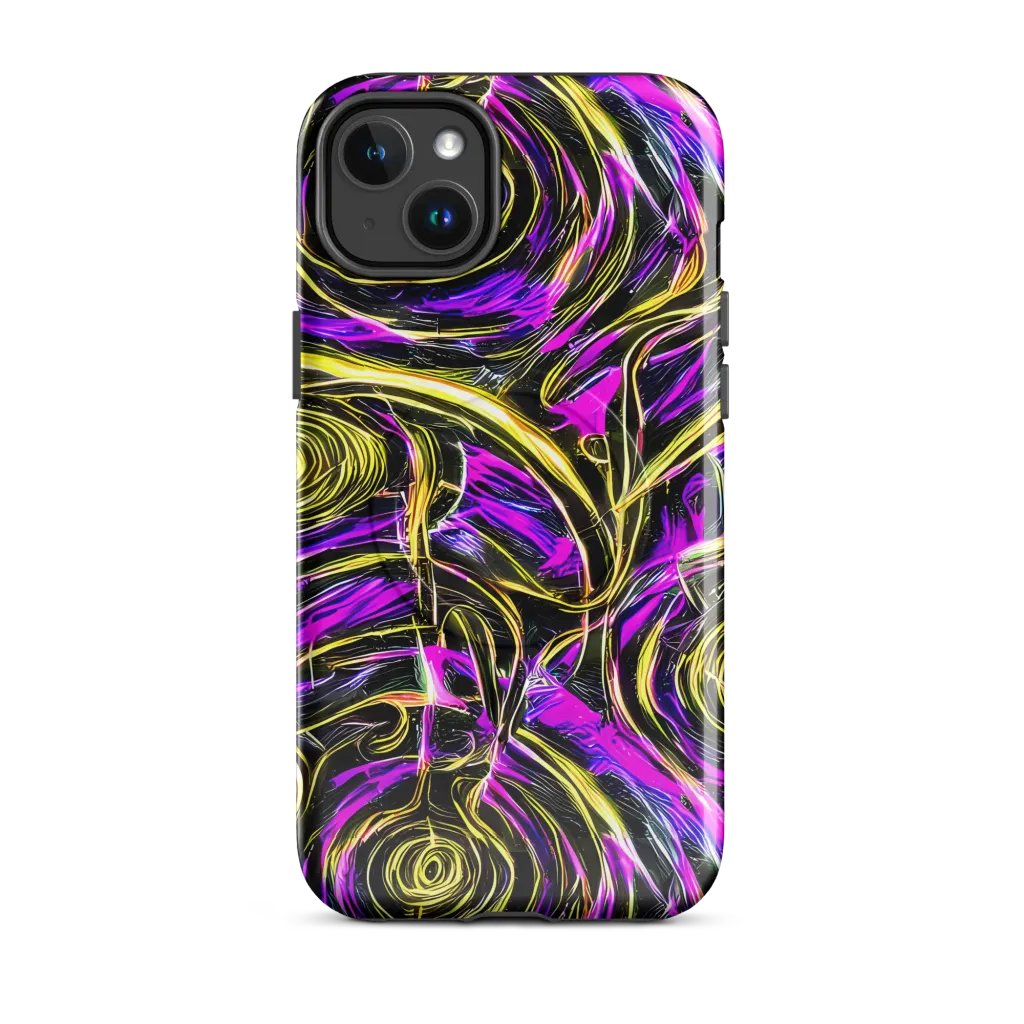 Ultraviolet Whirl on MagSafe Tough Case for iPhone® — Front
