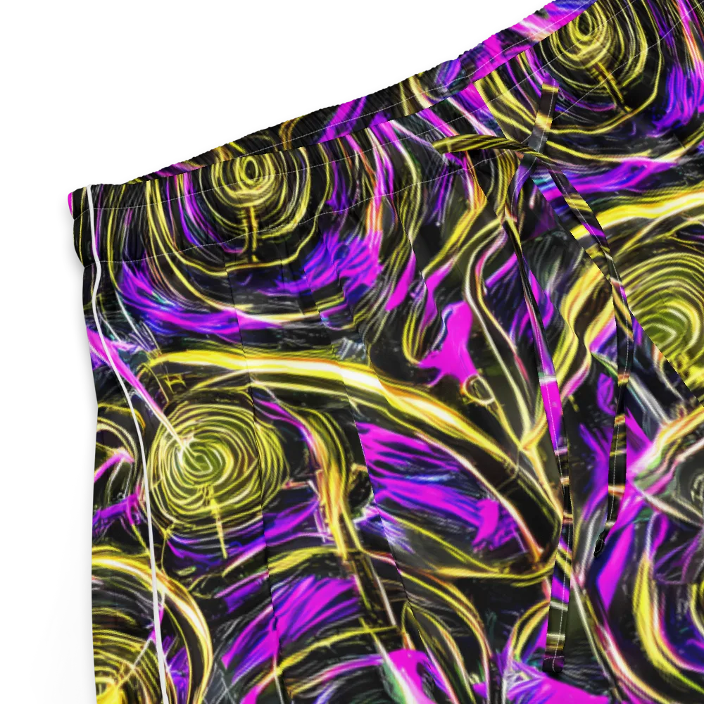 Ultraviolet Whirl on Women's Pajama Shorts — Product details