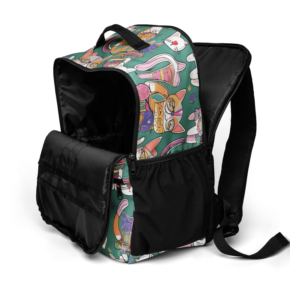 Neon Catwalk on Utility Backpack — Product details 2
